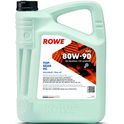 ROWE 25000-0050-99 Getriebeöl - Hydro-Cracked 80W-90 - Hightec Topgear ROWE 25000-0050-99 Getriebeöl - Hydro-Cracked 80W-90 - Hightec Topgear