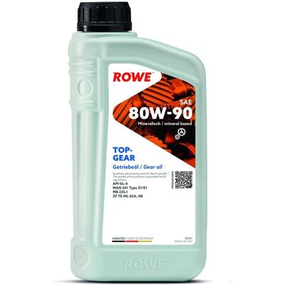Rowe Hightec Topgear SAE 80W-90 - Getriebeöl Rowe Hightec Topgear SAE 80W-90 - Getriebeöl