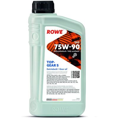 1l Flasche Rowe Hightec Topgear Sae 75w-90 S (25002) Getriebeöl Passend Für Api: 1l Flasche Rowe Hightec Topgear Sae 75w-90 S (25002) Getriebeöl Passend Für Api: