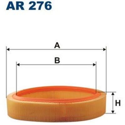 Filtron Luftfilter AR 276 - Honda Accord, Renault 11, 19, 21, 9 Filtron Luftfilter AR 276 - Honda Accord, Renault 11, 19, 21, 9