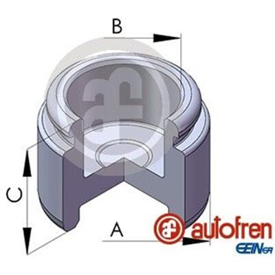 AUTOFREN SEINSA Kolben - Bremssattel vorne 60mm Stahl AUTOFREN SEINSA Kolben - Bremssattel vorne 60mm Stahl