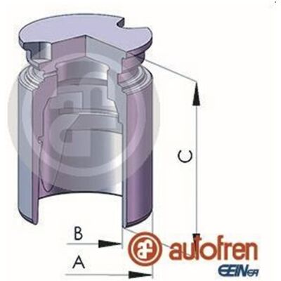 Autofren Seinsa D02523 Bremszylinder hinten Autofren Seinsa D02523 Bremszylinder hinten