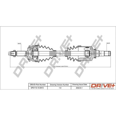 Dr!ve+ Antriebswelle 675mm Vorne Links Passend Für Toyota Avensis Dp2110.10.09: Antriebswelle Dr!ve+: Dp2110100913 Era Benelux: Da928991 Friesen: Fds2 Dr!ve+ Antriebswelle 675mm Vorne Links Passend Für Toyota Avensis Dp2110.10.09: Antriebswelle Dr!ve+: Dp2110100913 Era Benelux: Da928991 Friesen: Fds2