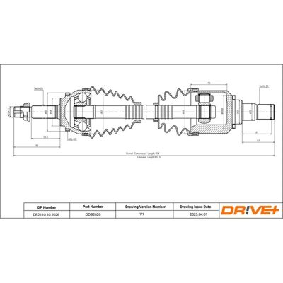 Dr!ve+ Antriebswelle 595mm Vorne Links Passend Für Toyota Avensis: Antriebswelle Blue Print: Adbp890068 Dr!ve+: Dp2110102026 Era Benelux: Da928741 Ese Dr!ve+ Antriebswelle 595mm Vorne Links Passend Für Toyota Avensis: Antriebswelle Blue Print: Adbp890068 Dr!ve+: Dp2110102026 Era Benelux: Da928741 Ese
