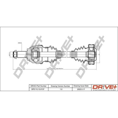 Dr!ve+ Antriebswelle 670mm Hinten Links Rechts Hinten Vorne Links Rechts Passend: Antriebswelle Bga: Ds0941 Bga: Ds0958 Bmw: 33207529217 Bmw: 33207572 Dr!ve+ Antriebswelle 670mm Hinten Links Rechts Hinten Vorne Links Rechts Passend: Antriebswelle Bga: Ds0941 Bga: Ds0958 Bmw: 33207529217 Bmw: 33207572