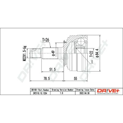 Dr!ve+ Antriebswellengelenk-satz Radseitig Passend Für Honda Concerto Rover 200: Gelenksatz, Antriebswelle Ashika: 6204450 Bga: Cv4205a Car: Gav2430k Dr!ve+ Antriebswellengelenk-satz Radseitig Passend Für Honda Concerto Rover 200: Gelenksatz, Antriebswelle Ashika: 6204450 Bga: Cv4205a Car: Gav2430k
