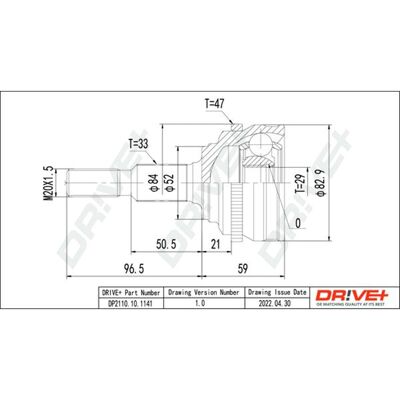 Dr!ve+ Antriebswellengelenk Satz Radseitig Passend Für Chevrolet Lacetti Nubira: Gelenksatz, Antriebswelle Bga: Cv1602a Car: Gdw1260k Cifam: 607780 Dr Dr!ve+ Antriebswellengelenk Satz Radseitig Passend Für Chevrolet Lacetti Nubira: Gelenksatz, Antriebswelle Bga: Cv1602a Car: Gdw1260k Cifam: 607780 Dr