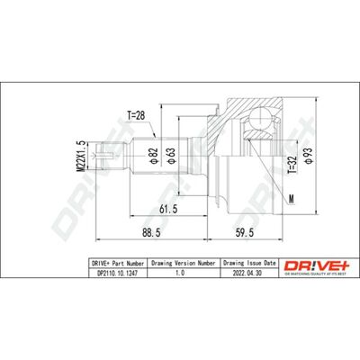 Dr!ve+ Antriebswellengelenk Satz Vorne Radseitig Passend Für Honda Fr-v: Gelenksatz, Antriebswelle Ashika: 6204483 Bga: Cv2503a Car: Gho6510k Dr!ve+: Dr!ve+ Antriebswellengelenk Satz Vorne Radseitig Passend Für Honda Fr-v: Gelenksatz, Antriebswelle Ashika: 6204483 Bga: Cv2503a Car: Gho6510k Dr!ve+: