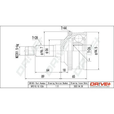 Dr!ve+ Antriebswellengelenk Satz Radseitig Passend Für Ford Probe Mazda 626 Mx-6: Gelenksatz, Antriebswelle Ashika: 6203310 Ashika: 6203323 Car: Gmz20 Dr!ve+ Antriebswellengelenk Satz Radseitig Passend Für Ford Probe Mazda 626 Mx-6: Gelenksatz, Antriebswelle Ashika: 6203310 Ashika: 6203323 Car: Gmz20