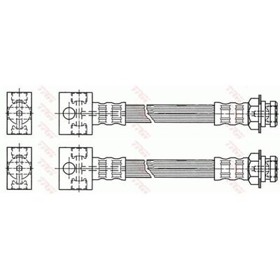 2x Trw Bremsschläuche Hinten Beidseitig Passend Für Jeep Cherokee Grand: Bremsschlauch A.b.s.: Sl4837 Chrysler: 8952000162 Delphi: Lh0419 Girling: 900 2x Trw Bremsschläuche Hinten Beidseitig Passend Für Jeep Cherokee Grand: Bremsschlauch A.b.s.: Sl4837 Chrysler: 8952000162 Delphi: Lh0419 Girling: 900