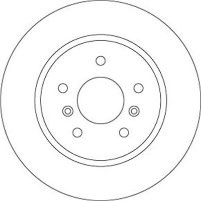 TRW Bremsscheiben - 289mm, 5 Löcher, 68mm Zentrierung, 13mm Dick - Schwarz TRW Bremsscheiben - 289mm, 5 Löcher, 68mm Zentrierung, 13mm Dick - Schwarz