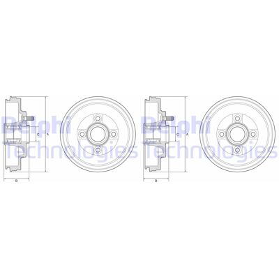 2x Delphi 203mm Bremstrommeln Hinten Passend Für Mitsubishi Attrage Space: Bremstrommel A.b.s.: 2944s Ackoja: A3760000 Delphi: Bfr589 Eurobrake: 58252 2x Delphi 203mm Bremstrommeln Hinten Passend Für Mitsubishi Attrage Space: Bremstrommel A.b.s.: 2944s Ackoja: A3760000 Delphi: Bfr589 Eurobrake: 58252