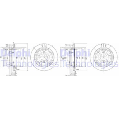 2x Delphi Bremsscheiben 298mm Belüftet Hinten Passend Für Alpina B10 Bmw 5: Bremsscheibe A.b.s.: 16340 Abakus: 23104288 Aic: 51295 Aisin: W6r1528s Alp 2x Delphi Bremsscheiben 298mm Belüftet Hinten Passend Für Alpina B10 Bmw 5: Bremsscheibe A.b.s.: 16340 Abakus: 23104288 Aic: 51295 Aisin: W6r1528s Alp