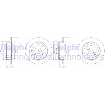 2x Delphi Bremsscheiben 276mm Voll Hinten Passend Für Chevrolet Epica Bg4244: Bremsscheibe A.b.s.: 17909 Ashika: 610ww04c Blue Print: Adg043131 Bosch: 2x Delphi Bremsscheiben 276mm Voll Hinten Passend Für Chevrolet Epica Bg4244: Bremsscheibe A.b.s.: 17909 Ashika: 610ww04c Blue Print: Adg043131 Bosch: