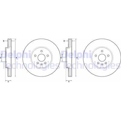 2x Delphi Bremsscheiben 300mm Belüftet Vorne Passend Für Chevrolet Trax Opel: Bremsscheibe A.b.s.: 18303 Abakus: 23103197 Abakus: 231031972 Aisin: Q6f 2x Delphi Bremsscheiben 300mm Belüftet Vorne Passend Für Chevrolet Trax Opel: Bremsscheibe A.b.s.: 18303 Abakus: 23103197 Abakus: 231031972 Aisin: Q6f