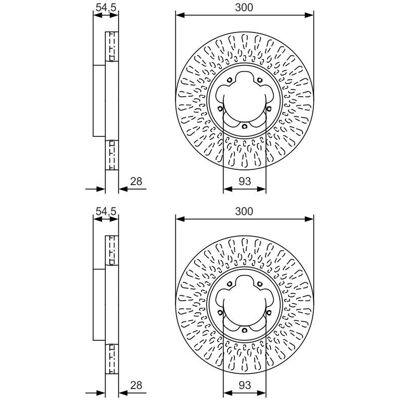 2x Bosch Bremsscheiben Vorne 300mm Belüftet Passend Für Ford Transit 0 986: Bremsscheibe A.b.s.: 17745 Aisin: K6f1615s Ashika: 60000332c Bosch: 098647 2x Bosch Bremsscheiben Vorne 300mm Belüftet Passend Für Ford Transit 0 986: Bremsscheibe A.b.s.: 17745 Aisin: K6f1615s Ashika: 60000332c Bosch: 098647