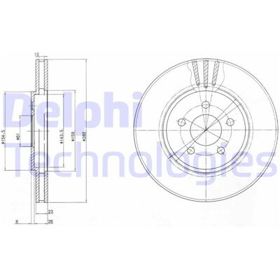 2x Delphi Bremsscheiben Vorne 282mm Belüftet Passend Für Chrysler Cirrus: Bremsscheibe A.b.s.: 16726 Ashika: 6009996c Ate: 24012301201 Blue Print: Ada 2x Delphi Bremsscheiben Vorne 282mm Belüftet Passend Für Chrysler Cirrus: Bremsscheibe A.b.s.: 16726 Ashika: 6009996c Ate: 24012301201 Blue Print: Ada