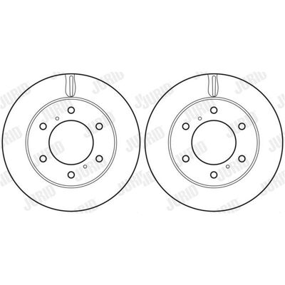 2x Jurid Bremsscheiben Vorne 294mm Belüftet Passend Für Fiat Fullback: Bremsscheibe A.b.s.: 17958 Aisin: D6f134s Ap Xenergy: X602624 Ashika: 6005534c 2x Jurid Bremsscheiben Vorne 294mm Belüftet Passend Für Fiat Fullback: Bremsscheibe A.b.s.: 17958 Aisin: D6f134s Ap Xenergy: X602624 Ashika: 6005534c