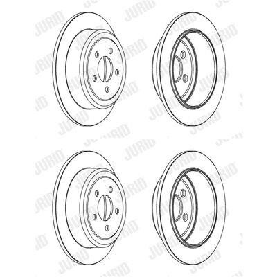 2x Jurid Bremsscheiben Hinten 316mm Voll Passend Für Dodge Nitro Ram Jeep: Bremsscheibe A.b.s.: 18019 Ashika: 6100008c Blue Print: Ada104319 Bosch: 09 2x Jurid Bremsscheiben Hinten 316mm Voll Passend Für Dodge Nitro Ram Jeep: Bremsscheibe A.b.s.: 18019 Ashika: 6100008c Blue Print: Ada104319 Bosch: 09