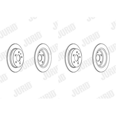 2x Jurid Bremsscheiben Hinten 278mm Voll Passend Für Fiat Sedici 562967jc: Bremsscheibe A.b.s.: 17800 A.b.s.: 18077 A.b.s.: 18078 Abakus: 23104282 Ais 2x Jurid Bremsscheiben Hinten 278mm Voll Passend Für Fiat Sedici 562967jc: Bremsscheibe A.b.s.: 17800 A.b.s.: 18077 A.b.s.: 18078 Abakus: 23104282 Ais