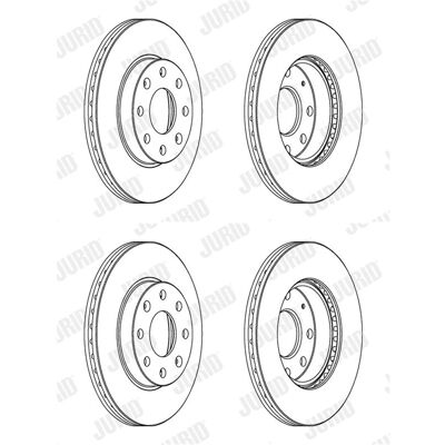 2x Jurid Bremsscheiben Vorne 236mm Belüftet Passend Für Chevrolet Aveo Lanos: Bremsscheibe A.b.s.: 18166 Abakus: 23103058 Abakus: 231030582 Aisin: L6f 2x Jurid Bremsscheiben Vorne 236mm Belüftet Passend Für Chevrolet Aveo Lanos: Bremsscheibe A.b.s.: 18166 Abakus: 23103058 Abakus: 231030582 Aisin: L6f