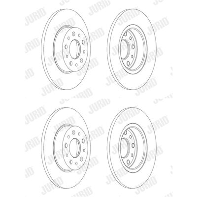 2x Jurid Bremsscheiben Hinten 251mm Voll Passend Für Fiat 500l Tipo 563064jc: Bremsscheibe A.b.s.: 18204 Abakus: 23104154 Abakus: 231041542 Aisin: P6r 2x Jurid Bremsscheiben Hinten 251mm Voll Passend Für Fiat 500l Tipo 563064jc: Bremsscheibe A.b.s.: 18204 Abakus: 23104154 Abakus: 231041542 Aisin: P6r