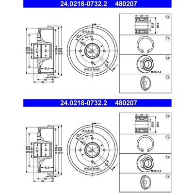 2x Ate Bremstrommeln 180,0mm Hinten Passend Für Dacia Logan Renault 11 19 9: Bremstrommel A.b.s.: 2705s A.b.s.: 5342s Aic: 53971 Ap Xenergy: X654245 A 2x Ate Bremstrommeln 180,0mm Hinten Passend Für Dacia Logan Renault 11 19 9: Bremstrommel A.b.s.: 2705s A.b.s.: 5342s Aic: 53971 Ap Xenergy: X654245 A