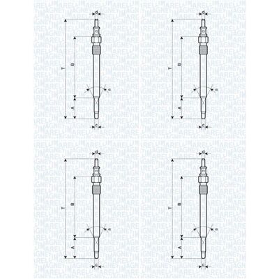 4x Magneti Marelli Glühkerzen 062900012304 Passend Für 4-zylinder Chrysler Pt: Glühkerze Ashika: B099 Ashika: B129 Blue Print: Adbp180081 Blue Print: 4x Magneti Marelli Glühkerzen 062900012304 Passend Für 4-zylinder Chrysler Pt: Glühkerze Ashika: B099 Ashika: B129 Blue Print: Adbp180081 Blue Print: