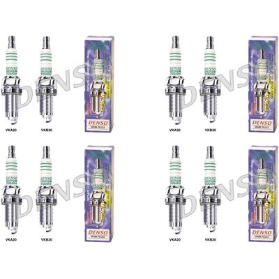 4x Denso Iridium Tough Zündkerzen Vka20 Passend Für 4-zylinder Bentley: 4x Denso Iridium Tough Zündkerzen Vka20 Passend Für 4-zylinder Bentley:
