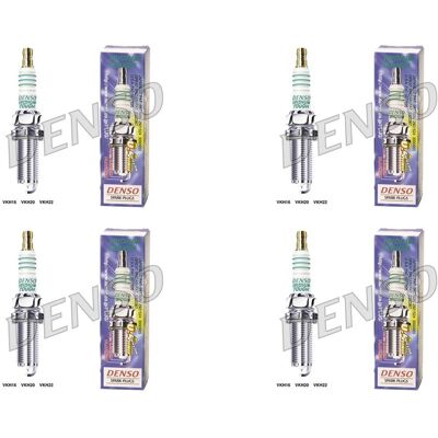 4x Denso Iridium Tough Zündkerzen Vkh22 Passend Für 4-zylinder Audi A3 Tt Ford: 4x Denso Iridium Tough Zündkerzen Vkh22 Passend Für 4-zylinder Audi A3 Tt Ford: