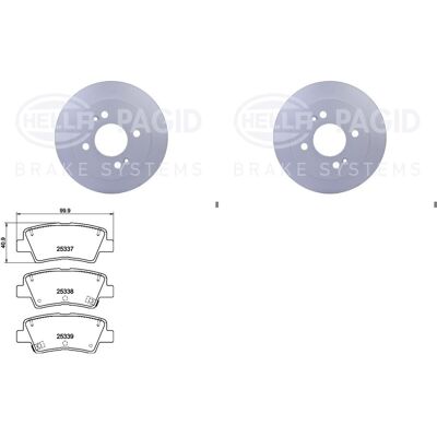 Hella Bremsscheiben + Beläge 234mm Hinten Passend Für Hyundai I10 Ba/ia Ac/ai: Bremsbelagsatz, Scheibenbremse A.b.s.: 37914 Abakus: 23102178 Ackoja: A Hella Bremsscheiben + Beläge 234mm Hinten Passend Für Hyundai I10 Ba/ia Ac/ai: Bremsbelagsatz, Scheibenbremse A.b.s.: 37914 Abakus: 23102178 Ackoja: A