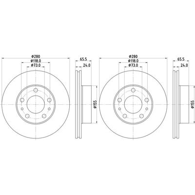 2x Hella Bremsscheiben 280mm Vorne Passend Für Fiat Ducato 56052pro: Bremsscheibe A.b.s.: 16291 Abakus: 23103017 Abakus: 231030172 Aisin: P6f936s Ap X 2x Hella Bremsscheiben 280mm Vorne Passend Für Fiat Ducato 56052pro: Bremsscheibe A.b.s.: 16291 Abakus: 23103017 Abakus: 231030172 Aisin: P6f936s Ap X