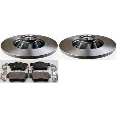 Denckermann Bremsscheiben 268mm + Beläge Hinten Passend Für Citroen C4 Ds4 Ds5: Bremsscheibe A.b.s.: 17835 A.b.s.: 17835c Abakus: 23104012 Abakus: 231 Denckermann Bremsscheiben 268mm + Beläge Hinten Passend Für Citroen C4 Ds4 Ds5: Bremsscheibe A.b.s.: 17835 A.b.s.: 17835c Abakus: 23104012 Abakus: 231