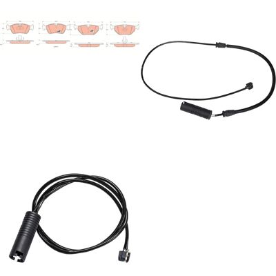 Trw Bremsbeläge + Warnkontakte Vorne + Hinten Passend Für Bmw 3er E36: Warnkontakt, Bremsbelagverschleiß A.b.s.: 39514 Abakus: 12010100 Aic: 52266 Ap Trw Bremsbeläge + Warnkontakte Vorne + Hinten Passend Für Bmw 3er E36: Warnkontakt, Bremsbelagverschleiß A.b.s.: 39514 Abakus: 12010100 Aic: 52266 Ap