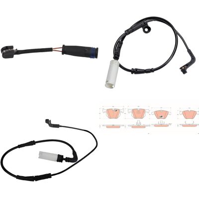 Trw Bremsbeläge Vorne + Hinten Passend Für Bmw 5er E60 E61 + 6er E63 E64: Warnkontakt, Bremsbelagverschleiß A.b.s.: 39603 Abakus: 12010012 Aic: 53941 Trw Bremsbeläge Vorne + Hinten Passend Für Bmw 5er E60 E61 + 6er E63 E64: Warnkontakt, Bremsbelagverschleiß A.b.s.: 39603 Abakus: 12010012 Aic: 53941
