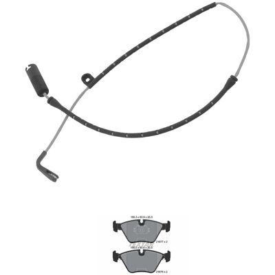 Textar Bremsbeläge + Warnkontakt Vorne Passend Für Bmw 5er E39 Limo + Touring: Warnkontakt, Bremsbelagverschleiß A.b.s.: 39566 Abakus: 12010020 Abakus Textar Bremsbeläge + Warnkontakt Vorne Passend Für Bmw 5er E39 Limo + Touring: Warnkontakt, Bremsbelagverschleiß A.b.s.: 39566 Abakus: 12010020 Abakus