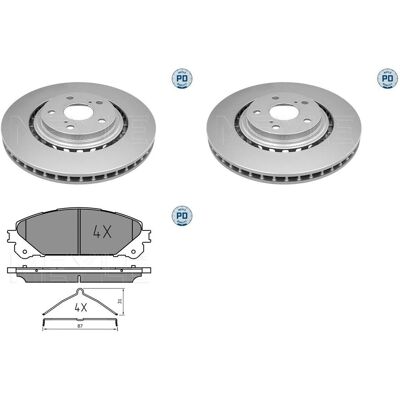 Meyle Pd-bremsenset 328mm Vorne Passend Für Toyota Rav 4 A4 + Lexus Nx Rx: Bremsscheibe A.b.s.: 18408 Abakus: 23103288 Ackoja: A7040024 Aisin: A6f147s Meyle Pd-bremsenset 328mm Vorne Passend Für Toyota Rav 4 A4 + Lexus Nx Rx: Bremsscheibe A.b.s.: 18408 Abakus: 23103288 Ackoja: A7040024 Aisin: A6f147s