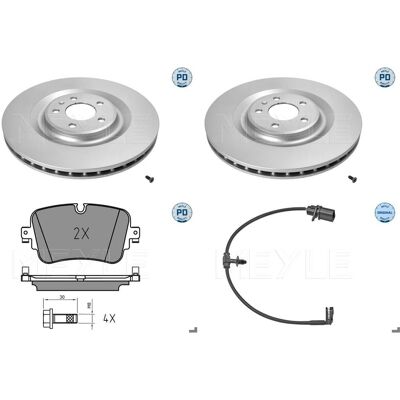Meyle Pd-bremsenset 350mm Hinten Passend Für Vw Touareg Cr Audi Q7 Q8: Bremsscheibe A.b.s.: 18493 Abakus: 23104200 Ashika: 61000743c Ate: 24012802961 Meyle Pd-bremsenset 350mm Hinten Passend Für Vw Touareg Cr Audi Q7 Q8: Bremsscheibe A.b.s.: 18493 Abakus: 23104200 Ashika: 61000743c Ate: 24012802961