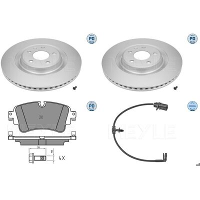 Meyle Pd-bremsenset 330mm Hinten Passend Für Audi A4 B9 8w + A5 F5: Warnkontakt, Bremsbelagverschleiß A.b.s.: 39911 A.b.s.: 39913 Abakus: 12010032 Aba Meyle Pd-bremsenset 330mm Hinten Passend Für Audi A4 B9 8w + A5 F5: Warnkontakt, Bremsbelagverschleiß A.b.s.: 39911 A.b.s.: 39913 Abakus: 12010032 Aba