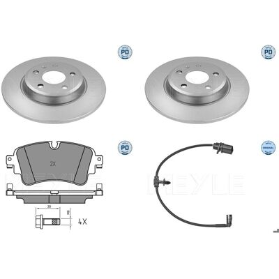 Meyle Pd-bremsenset 300mm Hinten Passend Für Audi A4 B9 8w + A5 F5: Warnkontakt, Bremsbelagverschleiß A.b.s.: 39911 A.b.s.: 39913 Abakus: 12010032 Aba Meyle Pd-bremsenset 300mm Hinten Passend Für Audi A4 B9 8w + A5 F5: Warnkontakt, Bremsbelagverschleiß A.b.s.: 39911 A.b.s.: 39913 Abakus: 12010032 Aba