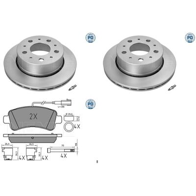 Meyle Pd-bremsenset 300mm Hinten Passend Für Fiat Ducato Peugeot Boxer Citroen: Bremsbelagsatz, Scheibenbremse A.b.s.: 35116 Abakus: 23101312 Aisin: B Meyle Pd-bremsenset 300mm Hinten Passend Für Fiat Ducato Peugeot Boxer Citroen: Bremsbelagsatz, Scheibenbremse A.b.s.: 35116 Abakus: 23101312 Aisin: B