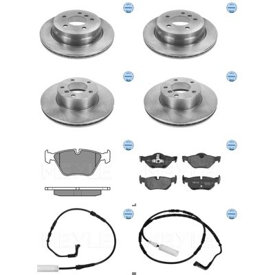 Meyle Bremsscheiben + Beläge Vorne + Hinten Passend Für Bmw 3er E91 Touring: Warnkontakt, Bremsbelagverschleiß 3rg: 94112 A.b.s.: 39613 Abakus: 120100 Meyle Bremsscheiben + Beläge Vorne + Hinten Passend Für Bmw 3er E91 Touring: Warnkontakt, Bremsbelagverschleiß 3rg: 94112 A.b.s.: 39613 Abakus: 120100