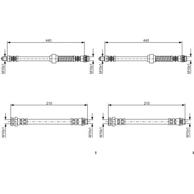4xbosch Bremsschlauch Vorne+hinten Passend Für Peugeot 1007 Km Citroen C2 Jm: Bremsschlauch A.b.s.: Sl5630 Aic: 73883 Ate: 24524601903 Automega: 12006 4xbosch Bremsschlauch Vorne+hinten Passend Für Peugeot 1007 Km Citroen C2 Jm: Bremsschlauch A.b.s.: Sl5630 Aic: 73883 Ate: 24524601903 Automega: 12006