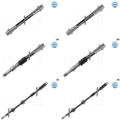 6xmeyle Bremsschlauch Vorne + Hinten Passend Für Bmw 1er 3er E81 E82 E87 E90 E91: Bremsschlauch A.b.s.: Sl1017 A.b.s.: Sl5831 Aic: 73901 Ate: 24512502 6xmeyle Bremsschlauch Vorne + Hinten Passend Für Bmw 1er 3er E81 E82 E87 E90 E91: Bremsschlauch A.b.s.: Sl1017 A.b.s.: Sl5831 Aic: 73901 Ate: 24512502