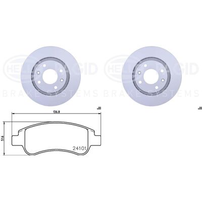 Hella Bremsenset 266mm Vorne Passend Für Citroen Berlingo Peugeot Partner: Bremsscheibe A.b.s.: 17336 Abakus: 23103004 Abakus: 231030042 Aic: 53640 Ai Hella Bremsenset 266mm Vorne Passend Für Citroen Berlingo Peugeot Partner: Bremsscheibe A.b.s.: 17336 Abakus: 23103004 Abakus: 231030042 Aic: 53640 Ai