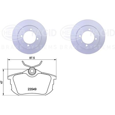 Hella Bremsenset 260mm Hinten Passend Für Mitsubishi Carisma Volvo S40 V40: Bremsscheibe A.b.s.: 16591 Abakus: 23104045 Abakus: 231040452 Ackoja: A374 Hella Bremsenset 260mm Hinten Passend Für Mitsubishi Carisma Volvo S40 V40: Bremsscheibe A.b.s.: 16591 Abakus: 23104045 Abakus: 231040452 Ackoja: A374