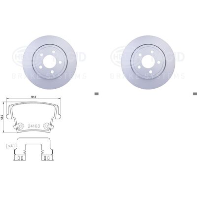 Hella Bremsenset 320mm Hinten Passend Für Chrysler 300c Kombi Touring: Bremsscheibe A.b.s.: 17839 A.b.s.: 17904 Aisin: P6r1572s Ashika: 6109903c Blue Hella Bremsenset 320mm Hinten Passend Für Chrysler 300c Kombi Touring: Bremsscheibe A.b.s.: 17839 A.b.s.: 17904 Aisin: P6r1572s Ashika: 6109903c Blue