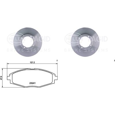 Hella Bremsscheiben + Beläge 236mm Vorne Passend Für Chevrolet / Daewoo Matiz: Bremsscheibe A.b.s.: 17067 Abakus: 23103144 Abakus: 231031442 Ackoja: A Hella Bremsscheiben + Beläge 236mm Vorne Passend Für Chevrolet / Daewoo Matiz: Bremsscheibe A.b.s.: 17067 Abakus: 23103144 Abakus: 231031442 Ackoja: A
