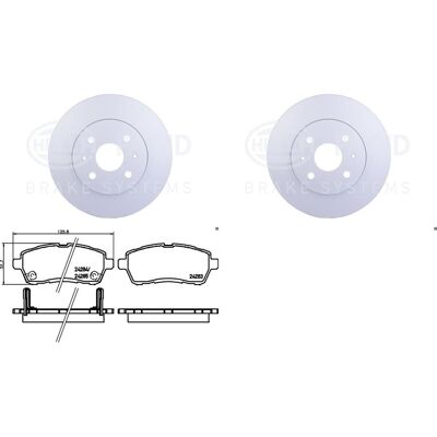 Hella Bremsscheiben + Beläge Vorne Passend Für Daihatsu Sirion Materia Justy 4: Bremsscheibe A.b.s.: 17813 Aisin: G6f1593s Ashika: 6006617c Ate: 24012 Hella Bremsscheiben + Beläge Vorne Passend Für Daihatsu Sirion Materia Justy 4: Bremsscheibe A.b.s.: 17813 Aisin: G6f1593s Ashika: 6006617c Ate: 24012