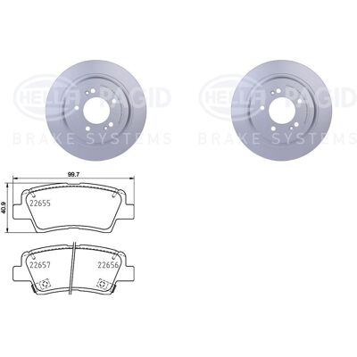 Hella Bremsscheiben + Beläge 302mm Hinten Passend Für Hyundai Tucson 3 Tl: Bremsscheibe A.b.s.: 18574 Abakus: 23104191 Ackoja: A5240017 Aisin: R6r1663 Hella Bremsscheiben + Beläge 302mm Hinten Passend Für Hyundai Tucson 3 Tl: Bremsscheibe A.b.s.: 18574 Abakus: 23104191 Ackoja: A5240017 Aisin: R6r1663